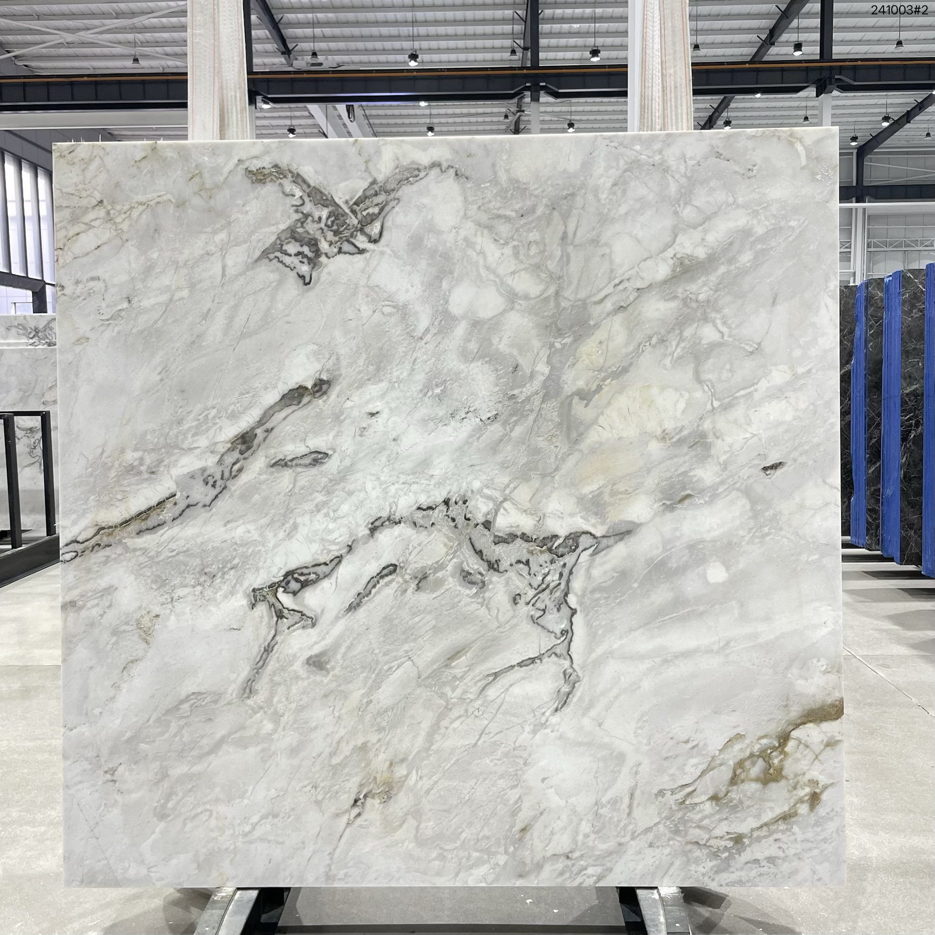 BRAZIL FISH BELLY WHITE Slab 2